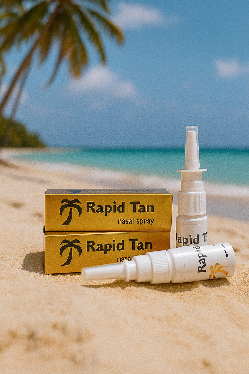 2 Bottles of Rapid Tan Double strength nasal tanners