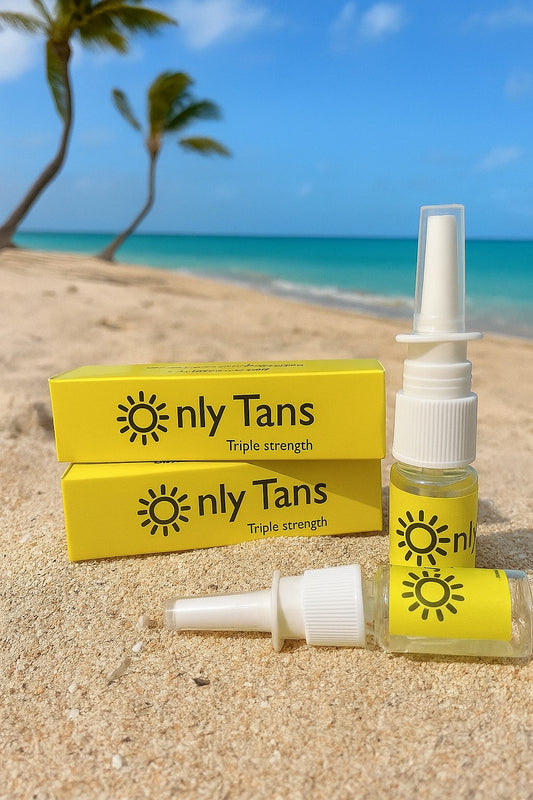 2 Bottles of Only Tans triple strength nasal tanners