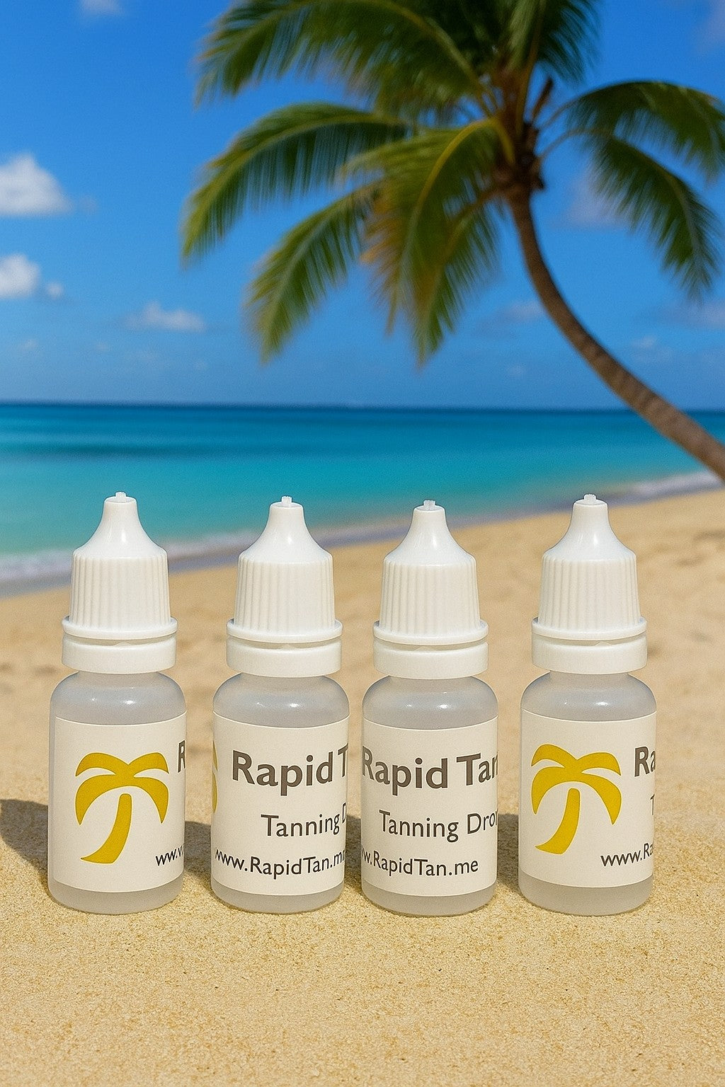 1 Bottle of Rapid Tan flavoured drops double strength